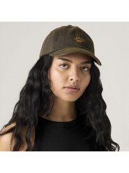 Levi's Czapka w kolorze ciemnobrązowym rozmiar: onesize. Brązowe czapki Levi's®, bez wzorów, z bawełny. Za 106.38 zł.