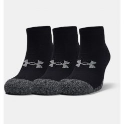 Skarpety treningowe Under Armour Heatgear UA NS. Czarne skarpety Under Armour, bez wzorów. Za 37.90 zł.