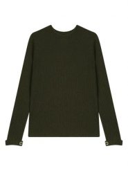 AUTHENTIC CASHMERE Kaszmirowy sweter "Assia" w kolorze ciemnozielonym rozmiar: XXL. Zielone swetry AUTHENTIC CASHMERE, xxl, bez wzorów, z kaszmiru, bez ramiączek. Za 382.99 zł.