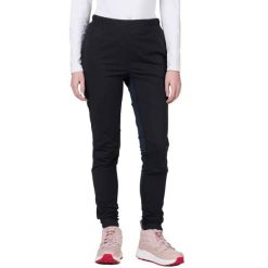 Spodnie narciarskie dla kobiet Rossignol Poursuite. Czarne spodnie narciarskie Rossignol, bez wzorów, do biegania. Za 610.00 zł.