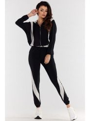 Awama Bluza w kolorze czarnym rozmiar: XL. Czarne bluzy Awama, xl, bez wzorów, bez kaptura. Za 107.99 zł.