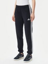 Adidas Spodnie dresowe Tricot 3-Stripes JF3383 Czarny Regular Fit. Czarne spodnie dresowe Adidas, s, bez wzorów, z dresówki. Za 129.99 zł.