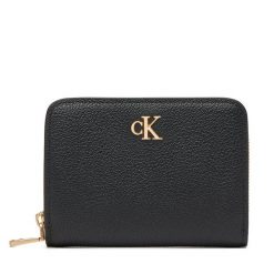 Portfel Calvin Klein. Czarne portfele Calvin Klein, bez wzorów. Za 209.99 zł.