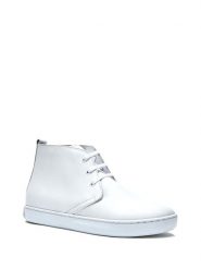 Comfortfusse Skórzane trzewiki w kolorze białym rozmiar: 38. Białe półbuty sznurowane Comfortfüße, bez wzorów, ze skóry, eleganckie, bez obcasa, bez zapięcia. Za 231.68 zł.