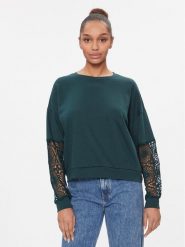 Vila Bluza 14089888 Zielony Relaxed Fit. Zielone bluzy Vila, xl, bez wzorów, z syntetyku, bez kaptura. Za 49.99 zł.