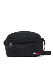 Tommy Jeans Torebka Tjw Ess Daily Crossove rAW0AW17286 Czarny. Czarne listonoszki Tommy Jeans, bez wzorów, z jeansu, bez dodatków. Za 159.99 zł.