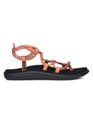 Teva Sandały "Voya Infinity" w kolorze łososiowym rozmiar: 37. Pomarańczowe sandały Teva, bez wzorów, klasyczne, z otwartym noskiem, bez obcasa, bez zapięcia. Za 175.26 zł.