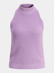 JJXX Bluzka Zitta 12226992 Fioletowy Slim Fit. Fioletowe bluzki JJXX, xs, bez wzorów, z bawełny, bez kołnierzyka, bez ramiączek. Za 164.99 zł.