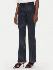 Fracomina Spodnie materiałowe FR25SVA004W761D4 Granatowy Slim Fit. Niebieskie spodnie materiałowe Fracomina, bez wzorów, z materiału. Za 389.99 zł.
