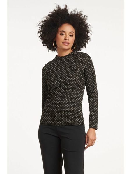 Smashed Lemon Bluzka w kolorze czarnym rozmiar: 3XL. Czarne bluzki Smashed Lemon, xl, bez wzorów, bez kołnierzyka, bez ramiączek. Za 140.53 zł.