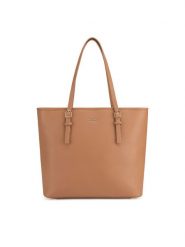 MEXX Torebka MEXX-B-012-06 Brązowy. Brązowe shopper Mexx, bez wzorów, z materiału, bez dodatków. Za 199.99 zł.