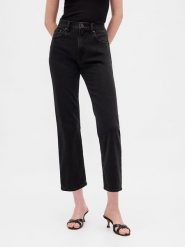 GAP Dżinsy - Regular fit - w kolorze czarnym rozmiar: W30. Czarne jeansy GAP, bez wzorów. Za 176.50 zł.
