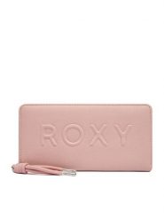 Roxy Portfel CEO-RX-W1-002-AW25 Różowy. Czerwone portfele Roxy, bez wzorów, z materiału. Za 69.99 zł.