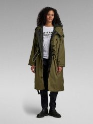 G-Star Parka w kolorze oliwkowym rozmiar: S. Zielone parki G-Star, s, z tkaniny, retro, bez kaptura. Za 462.29 zł.