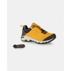 Buty trekkingowe Kilpi Anak Low WP-U. Żółte trekkingi Kilpi, z nylonu, trekkingowe. Za 835.17 zł.