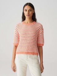 OPUS Sweter w kolorze pomarańczowym rozmiar: 40. Pomarańczowe swetry Opus, bez wzorów, bez ramiączek. Za 166.49 zł.