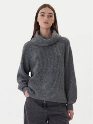 ONLY Golf Whitney 15353187 Szary Oversize. Szare golfy Only, s, bez wzorów, z syntetyku, bez ramiączek. Za 129.99 zł.