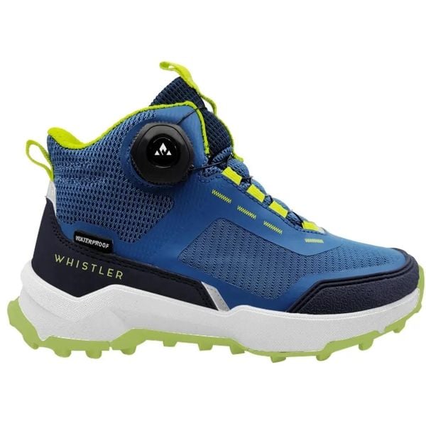 Buty trekkingowe Whistler Gango Q-lock WP. Niebieskie trekkingi Whistler, z gumy. Za 286.00 zł.