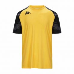 Koszulka Kappa Daverno. Czarne koszulki sportowe Kappa, bez wzorów, bez ramiączek, na fitness i siłownię. Za 179.50 zł.