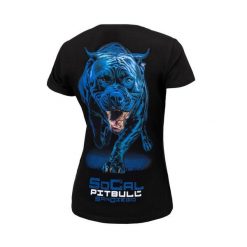 Koszulka damska Pitbull In Blue. Czarne bluzki PITBULL, l, bez wzorów, casualowe, bez kołnierzyka, bez ramiączek. Za 99.00 zł.