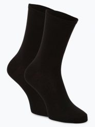 Marie Lund Skarpety pakowane po 2 szt. Kobiety Bawełna czarny, 39-42. Czarne skarpety Marie Lund, bez wzorów, z bawełny. Za 39.95 zł.
