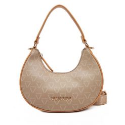 Torebka Valentino. Brązowe torebki klasyczne Valentino, bez wzorów, bez dodatków. Za 329.99 zł.