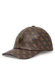 Guess Czapka z daszkiem AM9546 POL01 Brązowy. Brązowe czapki Guess, z aplikacjami, z materiału. Za 199.99 zł.