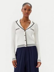 Fracomina Kardigan FR25ST8013K52401 Écru Slim Fit. Kardigany Fracomina, l, bez wzorów, z wiskozy. Za 399.99 zł.