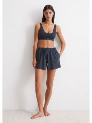 Marc O´Polo Bodywear Szorty w kolorze antracytowym rozmiar: M. Czarne szorty bez wzorów, z bawełny. Za 105.63 zł.
