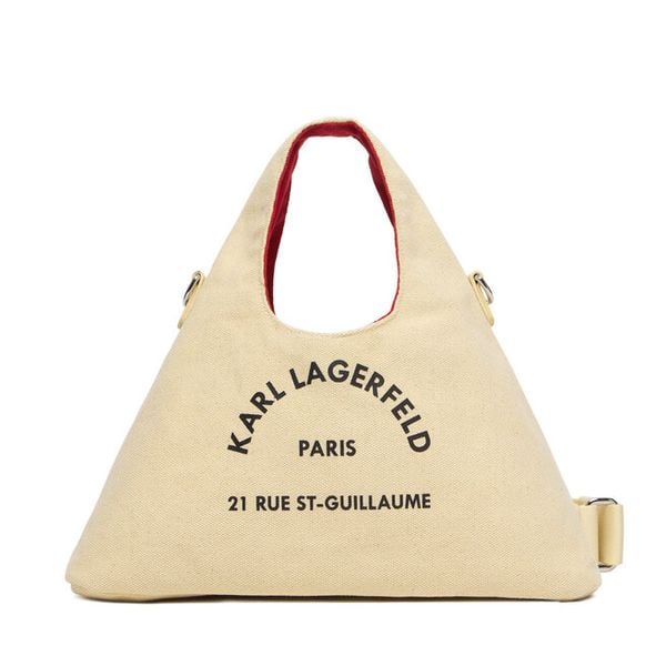 Torebka KARL LAGERFELD. Brązowe torebki klasyczne KARL LAGERFELD, bez wzorów, bez dodatków. Za 339.99 zł.