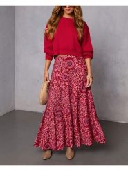 Milan Kiss Spódnica w kolorze różowym rozmiar: M. Różowe spódnice Milan Kiss, m, bez wzorów, maxi. Za 152.99 zł.