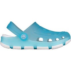 Coqui Damskie kapcie Jump er Fluo Turquoise / White 6362-100-1932 (rozmiar 37). Białe obuwie domowe Coqui, bez wzorów, bez zapięcia. W wyprzedaży za 57.00 zł.
