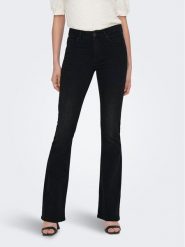 ONLY Jeansy 15286686 Czarny Flared Fit. Czarne jeansy Only, xs, bez wzorów. Za 229.99 zł.