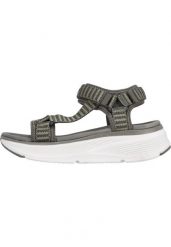 Sandały damskie Cruz Findel Chunky. Zielone sandały CRUZ, bez wzorów, z materiału, eleganckie, bez obcasa, na obcasie, bez zapięcia. Za 182.50 zł.