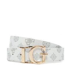Pasek Damski Guess. Białe paski Guess, z aplikacjami. Za 139.99 zł.