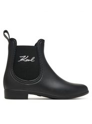 KARL LAGERFELD Kalosze KL94775 Czarny. Czarne kalosze KARL LAGERFELD, bez wzorów, z tworzywa sztucznego. Za 449.99 zł.