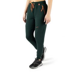 Spodnie dresowe damskie Viking Bamboo Hazen Lady. Zielone spodnie dresowe Viking, na lato, m, bez wzorów, z dresówki, trekkingowe. Za 197.58 zł.