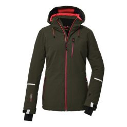 Kurtka damska Killtec KSW 81 WMN SKI JCKT. Zielone kurtki narciarskie Killtec, s, bez wzorów, bez kaptura, narciarskie. Za 849.99 zł.