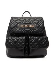 LOVE MOSCHINO Plecak JC4119PP0NLA0000 Czarny. Czarne plecaki Love Moschino, bez wzorów, ze skóry. Za 1,039.00 zł.