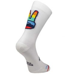 HANDS UP - SKARPETKI DO BIEGANIA. Skarpety SPORCKS, bez wzorów, ze skóry. Za 136.50 zł.