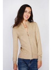 C& Jo Kardigan w kolorze karmelowym rozmiar: 40. Brązowe kardigany C& Jo, bez wzorów, z kaszmiru. Za 121.99 zł.