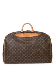 Louis Vuitton Torba podróżna "Alize" w kolorze brązowym - 46 x 35 x 14 cm rozmiar: onesize. Brązowe torby podróżne Louis Vuitton, bez wzorów, z materiału. Za 4,349.99 zł.