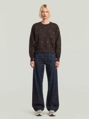 G-Star Bluza w kolorze brązowym rozmiar: M. Brązowe bluzy G-Star, m, bez wzorów, z bawełny, bez kaptura. Za 219.60 zł.