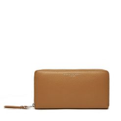 Duży Portfel Damski Gianni Chiarini. Brązowe portfele Gianni Chiarini, bez wzorów. Za 319.99 zł.