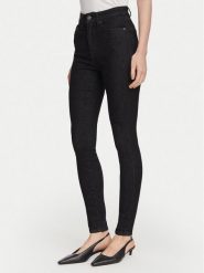 BOSS Jeansy Maye 50518253 Czarny Super Skinny Fit. Czarne jeansy Boss, bez wzorów. Za 449.99 zł.