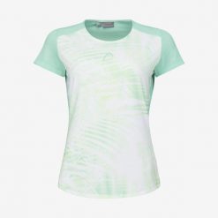 T-shirt damski TIE-BREAK. Zielone t-shirty Head, s, bez wzorów, z poliesteru, bez kołnierzyka, bez ramiączek. W wyprzedaży za 140.00 zł.