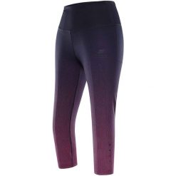 Alpine Pro Kimba 3/4 Damskie Spodnie Outdoor - Lekkie i Oddychające. Zielone spodnie sportowe Alpine Pro, bez wzorów, outdoorowe. Za 175.99 zł.