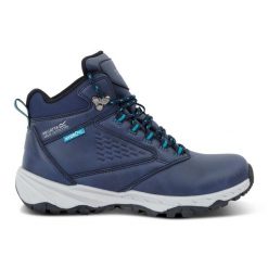 Buty do chodzenia damskie Amble. Niebieskie trekkingi Regatta, ze skóry, trekkingowe. W wyprzedaży za 229.99 zł.