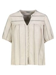 Eight2Nine Bluzka w kolorze kremowym rozmiar: S. Brązowe bluzki Eight2Nine, s, bez wzorów, bez kołnierzyka, bez ramiączek. Za 86.99 zł.