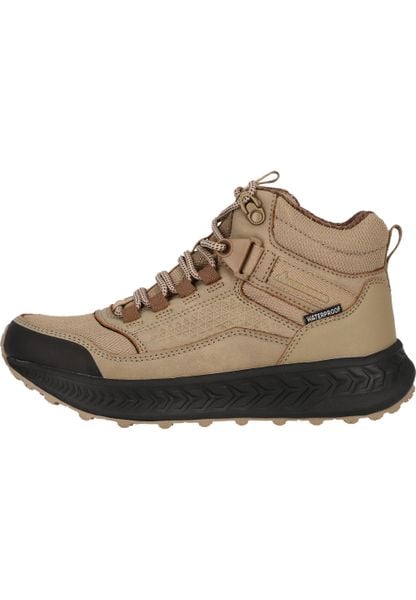 Buty trekkingowe Whistler Reid. Brązowe trekkingi Whistler, z gumy, trekkingowe. Za 549.50 zł.
